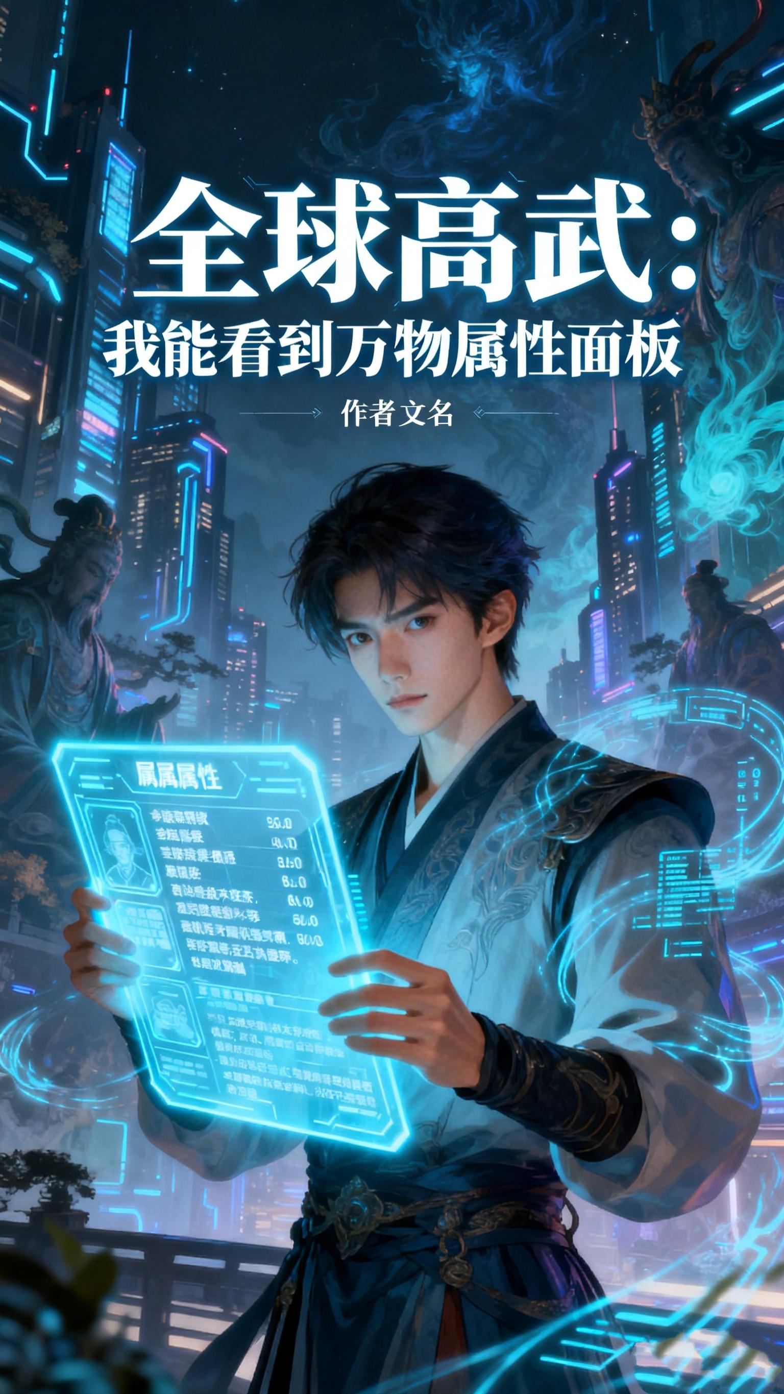 全球高武我能看到万物属性面板